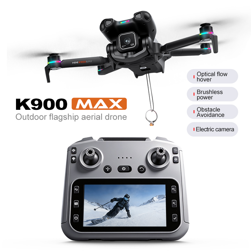 Drone Photogrammetry - Neue K900 MAX GPS-Drohne mit Kamera,