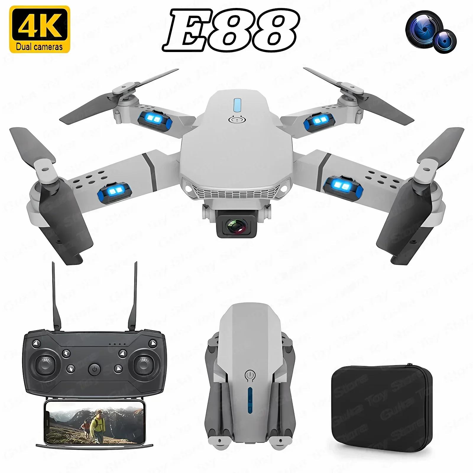 E88 Pro WIFI FPV Drohne Weitwi – Drone Lidar Bewertung und Preis